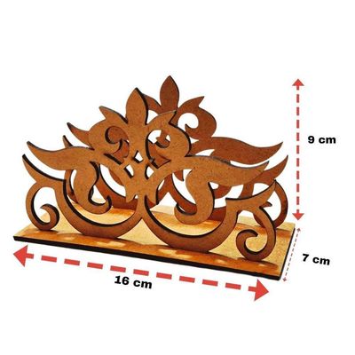 Porta Guardanapo Em Mdf - Kit 5 Unidades