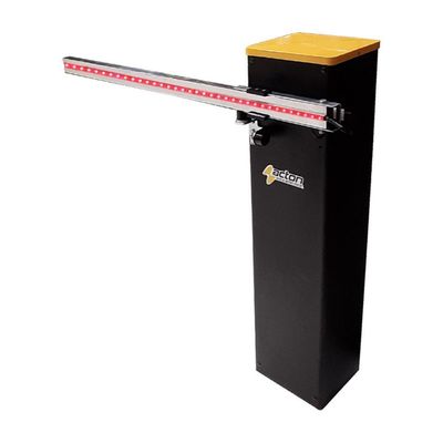Cancela Automática Para Estacionamentos Modelo Slim V2 3,00m Com Kit Led Acton Cinza