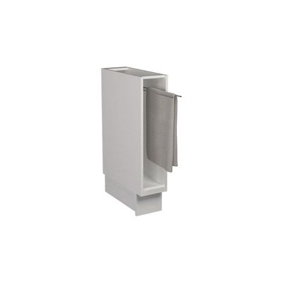Balcão de Cozinha Modulado Évora PH 3061 Toalheiro s/ Tampo 18.5cm Branco - Herval
