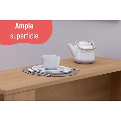 Balcão Ilha Cozinha Gourmet 900515 c/ Fruteira Freijo - Telasul