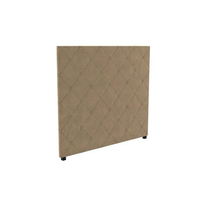 Cabeceira Cama Box Estofada Casal CAB012 Suede Bege - Kappesberg