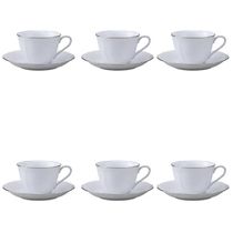 Jogo de xícaras para café Noritake Princess Bouquet 6 peças