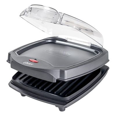 Grill Elétrico Burguer Oster 2 Em 1 Com Estufa 220V