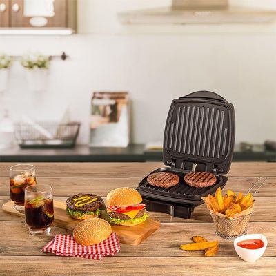 Grill Elétrico Burguer Oster 2 Em 1 Com Estufa 220V