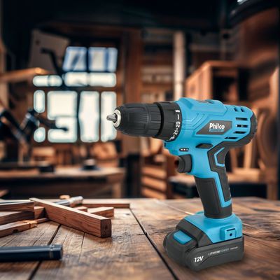 Parafusadeira Philco Force Bivolt 2 em 1 800RPM PPF12 Bivolt