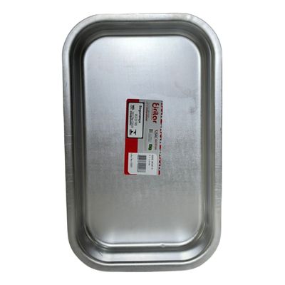 Assadeira Aluminio Polido Retangular Baixa 03 Eirilar