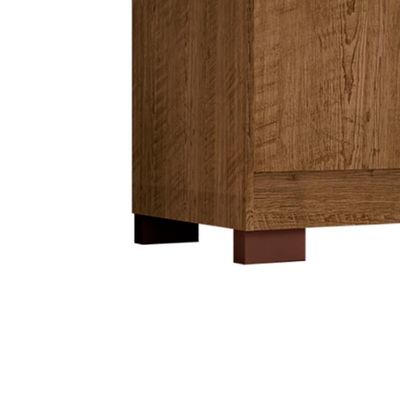 Comoda Rack 2 Portas 4 Gavetas Madri 121 Cm Malbec Incp