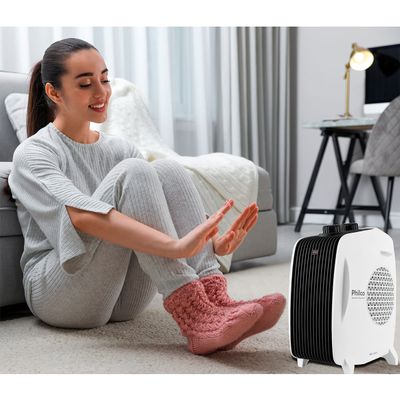 Aquecedor Philco 2 em 1 com 3 Níveis de Potência PAQ2000B 127V