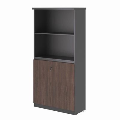 Estante Com 3 Prateleiras Safira Freijo Preto
