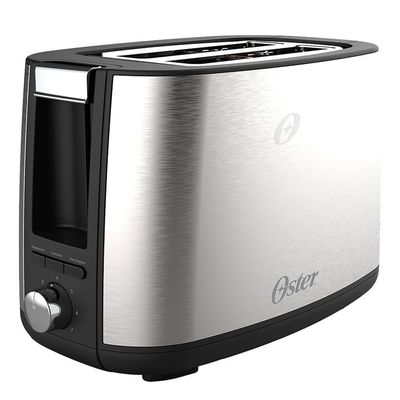 Kit Inox Cafeteira Compacta 0,75L E Torradeira Simple Life Oster 220V