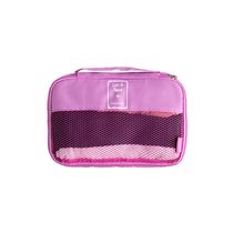 17516631684253 Kit Organizador de Mala 4 Peças Rosa