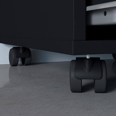Gaveteiro Artany Bit com 4 Gavetas - Preto