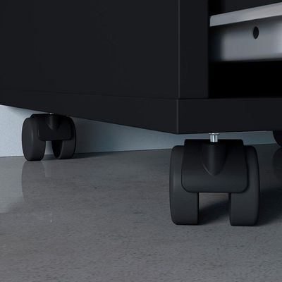 Gaveteiro Artany Bit com 4 Gavetas - Preto