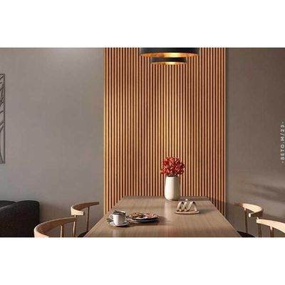 Módulo Ripado 40cm p/ Painel de Sala Nature Fosco - Linea Brasil