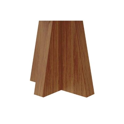 Mesa de Sala Jantar Maite c/ Tampo Madeirado 130x80cm Cinamomo - Cimol