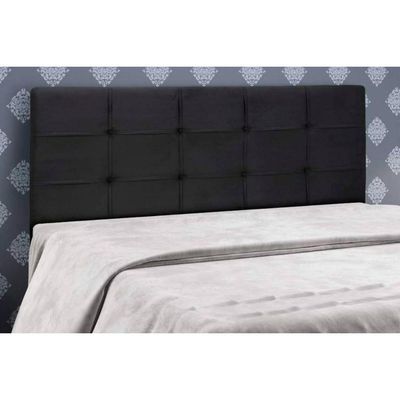 Cabeceira Cama Box Estofada Casal Clean Plus Suede Marrom Taupe - Simbal