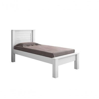 Cama Solteiro Milena Branco Framar Móveis