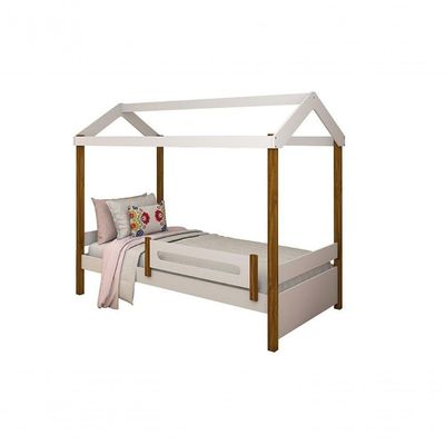 Cama Casa Eliz Branco/Mel - Divaloto