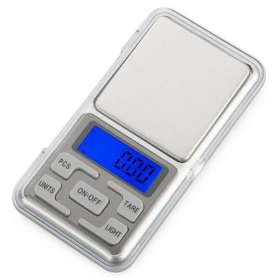 Mini Balança Digital Eletrônica De Precisão 0.1-500g Mh-500