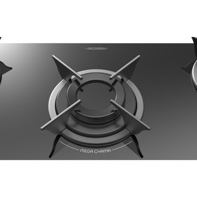 Cooktop 5 Bocas A Gás Realce Bivolt CR225 Preto Bivolt