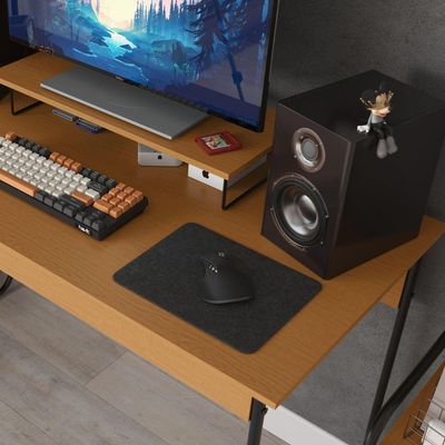 Suporte Para Monitor Home Office Bandeja De Café Da Manhã Criare Nature
