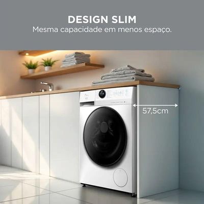 Lava E Seca Midea 11Kg MF201D110WB/WK Branco 220V