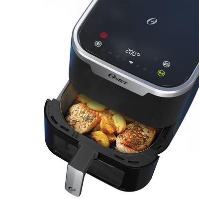 Fritadeira Oster Digital Touch 4,5L Com Visor Transparente 110V