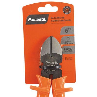 Alicate De Corte Diagonal Profissional 6 1000v Famastil