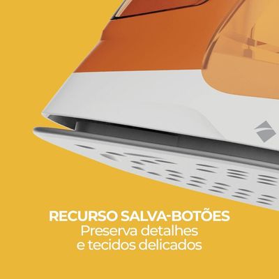 Ferro De Passar Cadence 2 Em 1 Laranja 220V