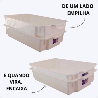 Caixa Organizadora 11,5 L C/ Tampa