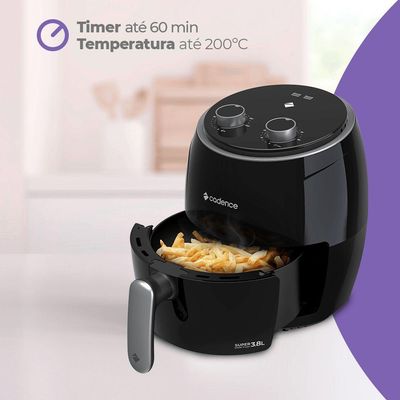 Fritadeira Sem Óleo 3,8L Cadence Super Cook Fryer 110V