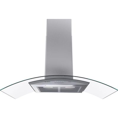 Coifa De Parede Cadence Inspire Vidro Curvo 90cm 110V