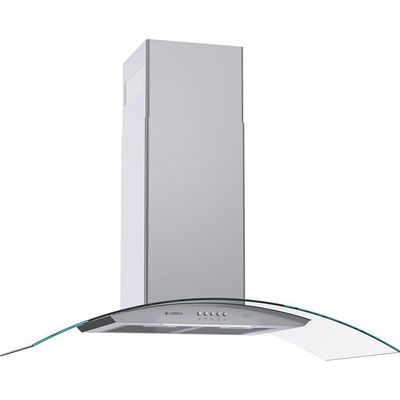 Coifa De Parede Cadence Inspire Vidro Curvo 90cm 110V