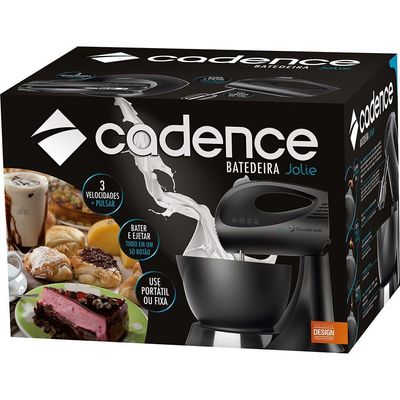 Batedeira Jolie Cadence Preta 110V