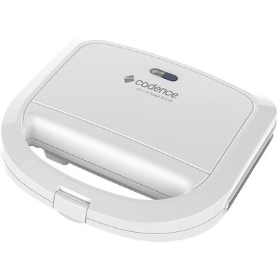 Sanduicheira Elétrica Cadence Toast & Grill Branca 220V