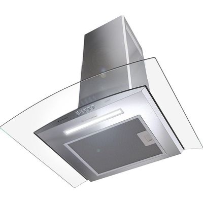 Coifa De Parede Cadence Inspire Vidro Curvo 60cm 110V