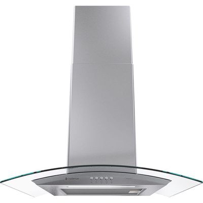 Coifa De Parede Cadence Inspire Vidro Curvo 60cm 110V