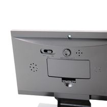 Relogio De Mesa Digital Lcd Led Acionamento Sonoro Despertador Termometro Preto