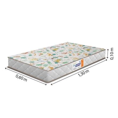 Colchão Para Berço 60cm Espuma D18 Supreme Branco - Gazin