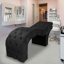 Maca Estofada Reclinável Sobrancelhas Cílios Suede Jade Preto