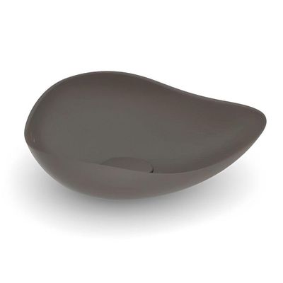 Cuba De Apoio Oval 540x375mm Ruy Ohtake Roca Café Acabamento Fosco - A327a13668