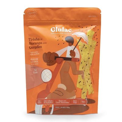 Tirinha - Glulac - 100g Moranga Com Gergelim