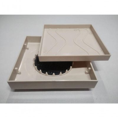 Ralo Oculto 15x15 Invisivel Para Piso Porcelanato Bege