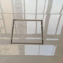 Ralo Oculto 15x15 Invisivel Para Piso Porcelanato Bege