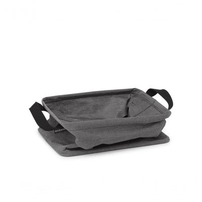 Cesto De Roupa Dobrável 35 Litros Brabantia Pimenta Preta