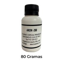 Fluxo Solda Prata 80g Aron 200