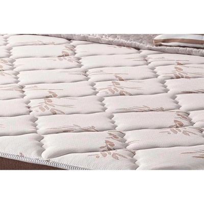 Conjunto Box Viúva: Colchão Molas Superlastic Duo Sono Double Face + Base CRC Suede Brown(128x188)
