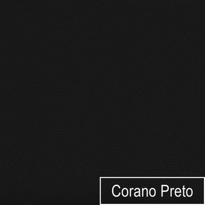 Kit Diva Recamier Diana 120cm Lado Direito E 01 Poltrona Classic Corano Amarena Móveis Preto