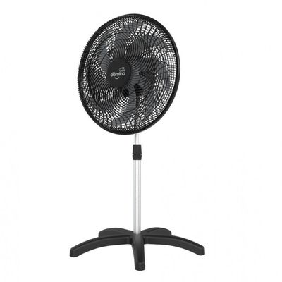 Ventilador De Coluna 60cm Com 8 Pás Eco Oscilante Dômina Titanium 220v