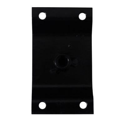 Kit 2 Chapinhas Elevada Com Tubo Pés Palito Rosca 5/16 Preto